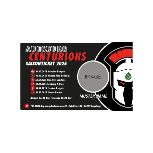 Centurions Saisonticket 2025