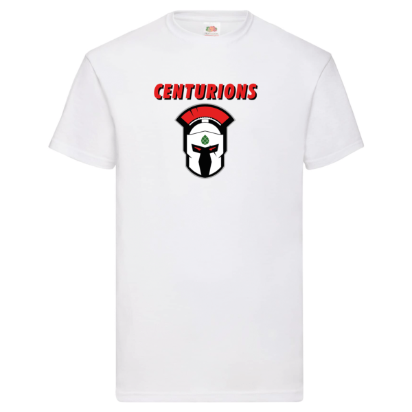 White T-Shirt Centurions Logo rot